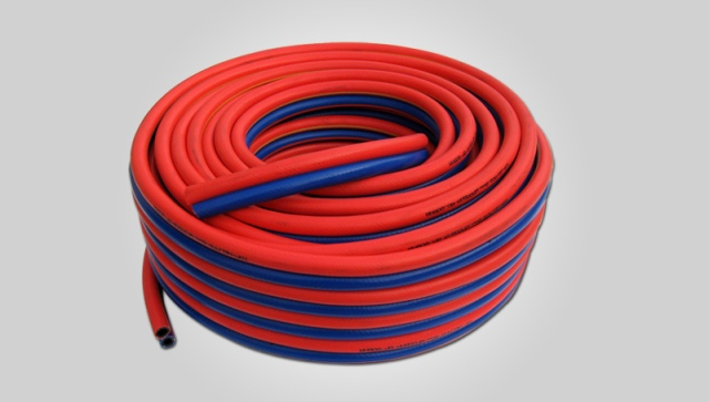 Twin Welded PVC Fiber Hose for Oxygen Acetylene Monomer
