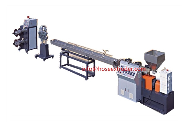 Single Layer TPE Hose Extrusion Line
