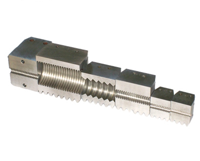 Mold Blocks for Single Wall Corrugated Pipe Line