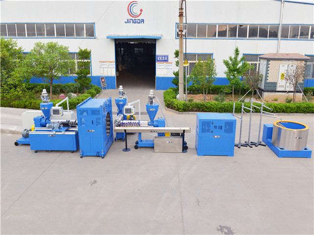 Fabric Reinforced Heavy Duty Spiral PVC Suction Hose Extrusion Line