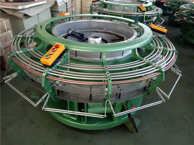 circular loom machine for polyester jacket making