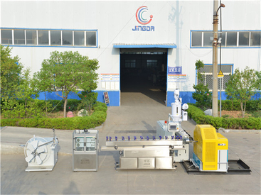 Spring Wire Reinforced PVC Hose Extrusion Line
